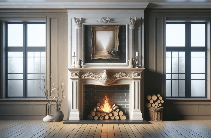 How to transform your boring fireplace mantel into a stunning statement piece?