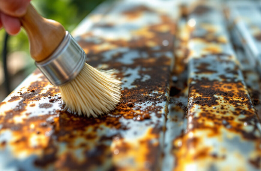 learn effective and easy methods to remove rust stains from your outdoor metal furniture and restore its original look.