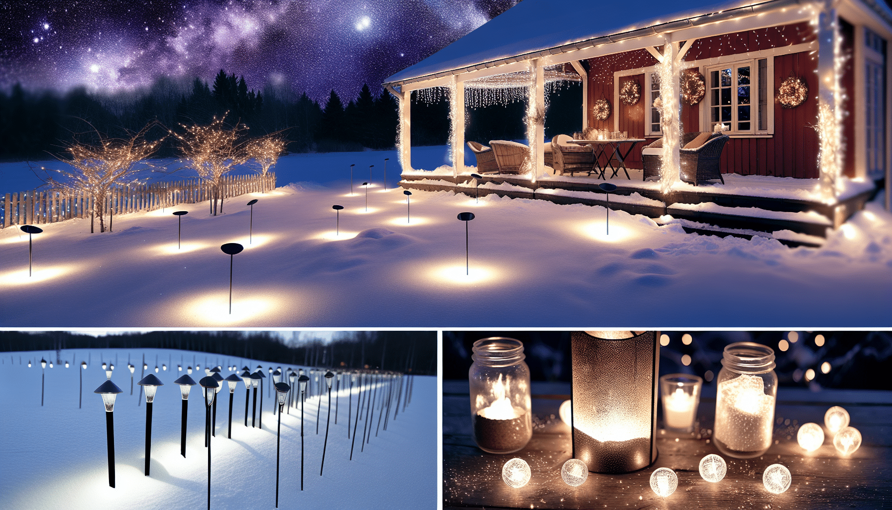 Light up your winter nights: outdoor lighting ideas to dazzle and inspire