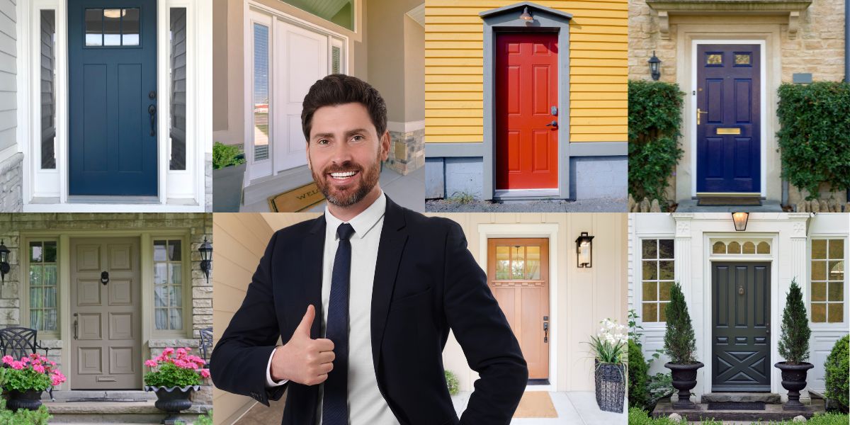 UInlock the secret to selling your home faster: Top front door colors that wow buyers on first sight!