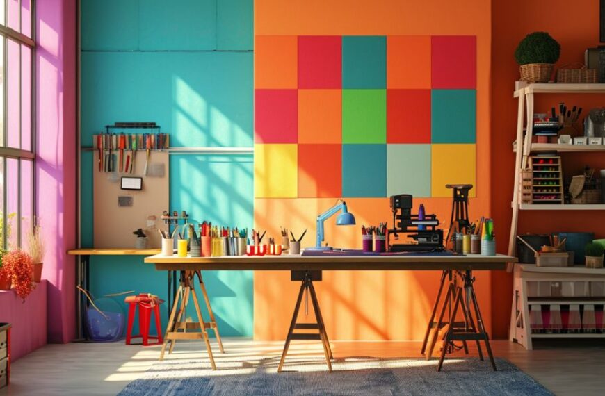 Revamp your crafting room: Unleash your creativity with these unique artistic ideas