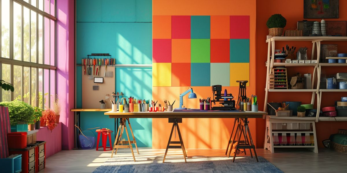 Revamp your crafting room: Unleash your creativity with these unique artistic ideas